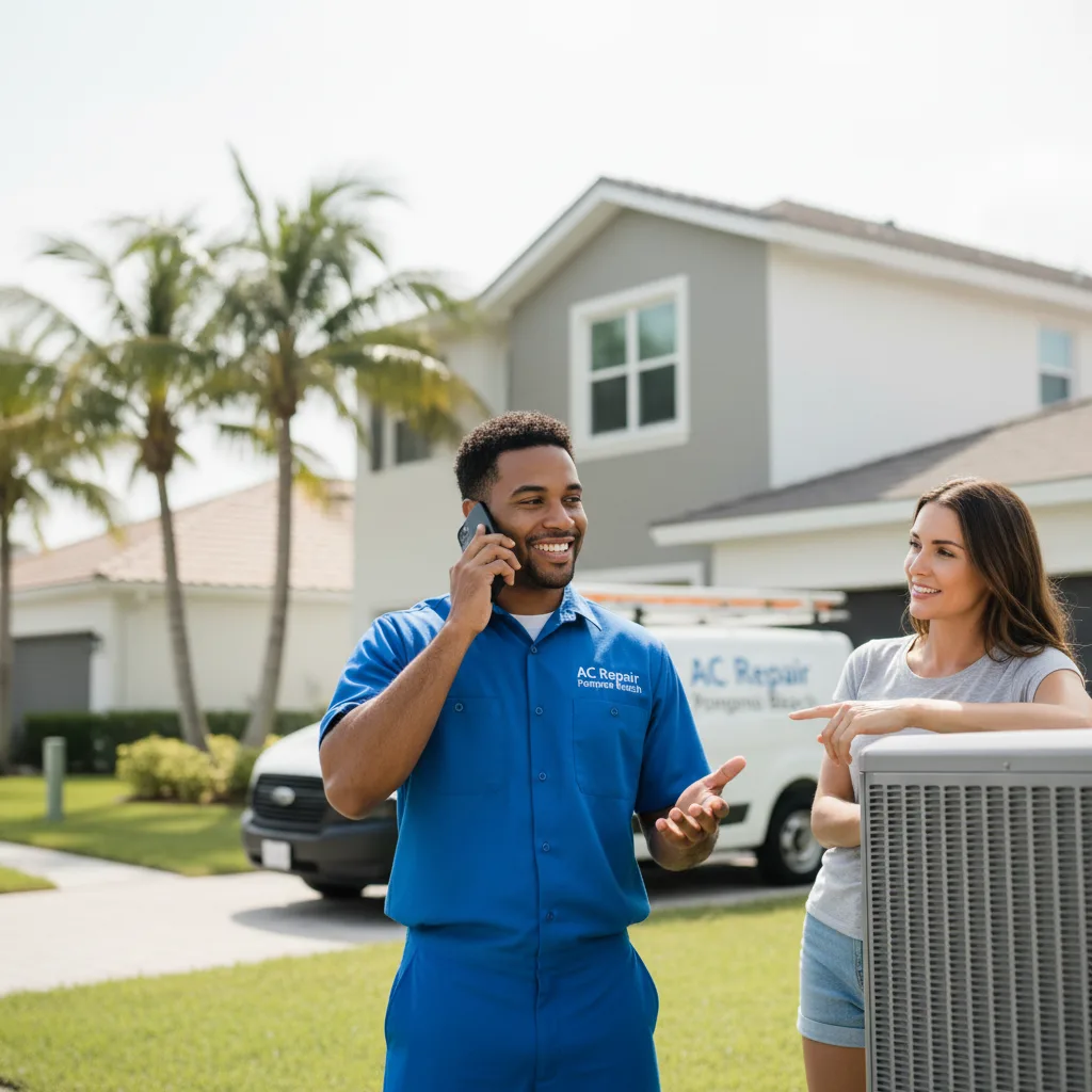 AC Repair Pompano Beach customer support in Vero Beach